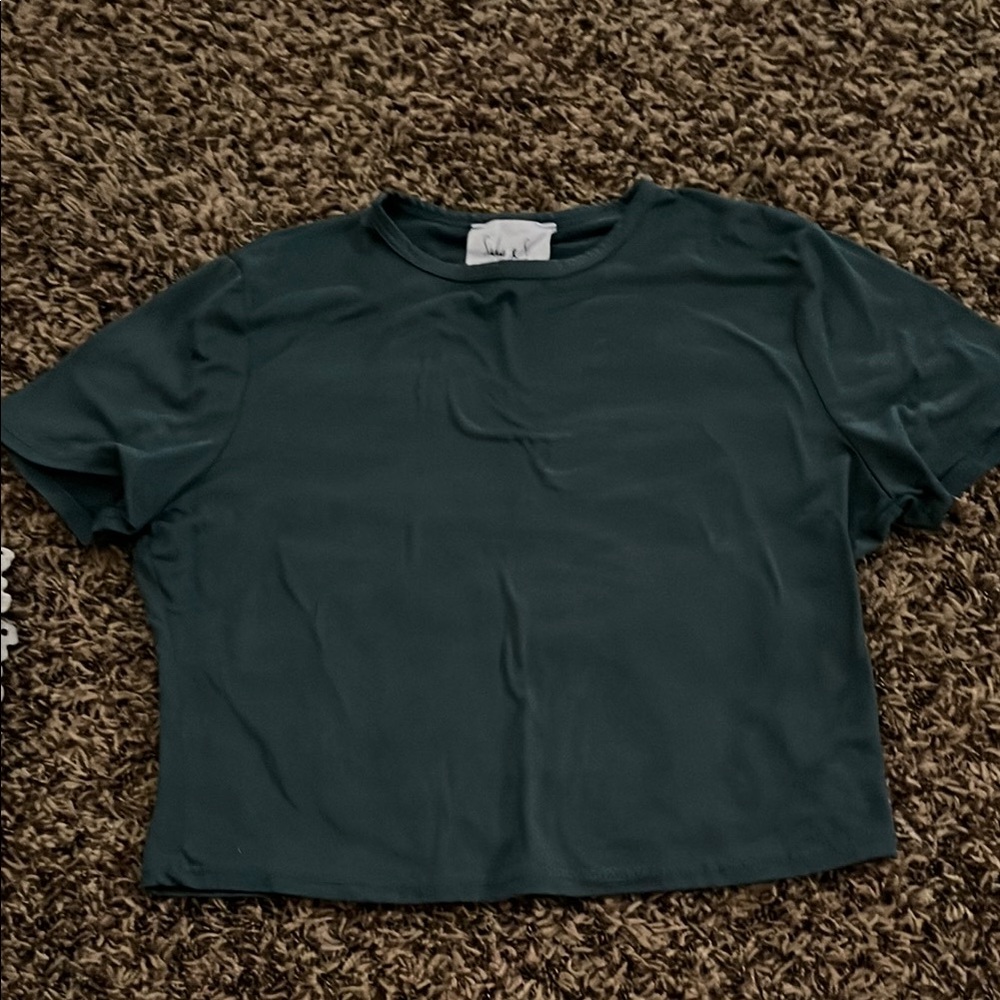 Dark Green Women's Top